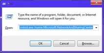 Що таке Network and Sharing Center у Windows, Вирішення проблеми network