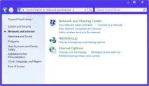 Що таке Network and Sharing Center у Windows, Вирішення проблеми таке