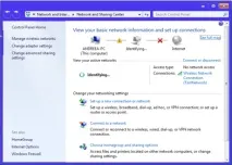 Що таке Network and Sharing Center у Windows, Вирішення проблеми таке