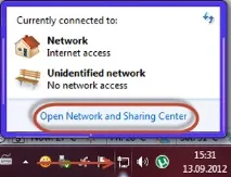 Що таке Network and Sharing Center у Windows, Вирішення проблеми таке
