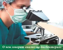 Що показує аналіз на дисбактеріоз Користувача
