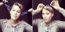Як зав’язати хустку на голову - Nika Chick Vintage Corner голову