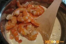 Карбонара з креветками – рецепт з фото приготування пасти у вершковому соусі рецепт