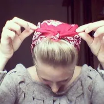 Як зав’язати хустку на голову - Nika Chick Vintage Corner язати