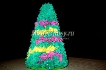 Ялинка з серветок серветок