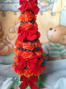 Ялинка з серветок серветок