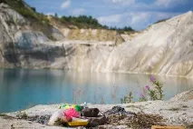 Фоторепортаж вихідні на крейдяних кар’єрах під Волковиском - туристичний блог про відпочинок у Білорусі туристичний