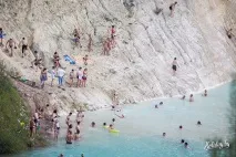 Фоторепортаж вихідні на крейдяних кар’єрах під Волковиском - туристичний блог про відпочинок у Білорусі волковиском