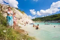 Фоторепортаж вихідні на крейдяних кар’єрах під Волковиском - туристичний блог про відпочинок у Білорусі туристичний