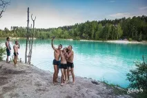Фоторепортаж вихідні на крейдяних кар’єрах під Волковиском - туристичний блог про відпочинок у Білорусі крейдяних