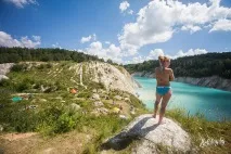 Фоторепортаж вихідні на крейдяних кар’єрах під Волковиском - туристичний блог про відпочинок у Білорусі вихідні