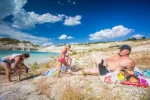 Фоторепортаж вихідні на крейдяних кар’єрах під Волковиском - туристичний блог про відпочинок у Білорусі туристичний