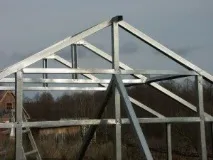 Як побудувати теплицю з профілю для гіпсокартону своїми руками побудувати