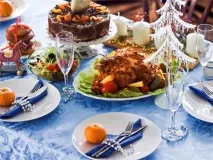 Як правильно накрити новорічний стіл у 2014 році році