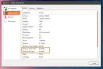 Як перевірити стан батареї ноутбука в Ubuntu ubuntu