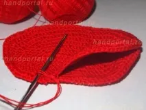 Як пов’язати сумочку гачком «Полуниця» для дівчинки язати