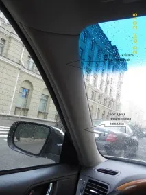 Як зняти накладку передньої стійки салону передньої