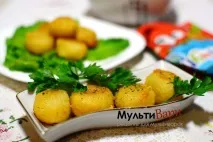 Картопляні кульки із сиром сиром
