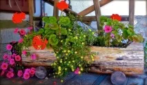 Клумби із підручних засобів своїми руками своїми