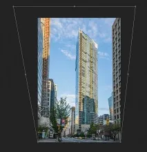 Корекція перспективних спотворень у Photoshop під час зйомки архітектури, Перископ зйомки