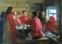 Селянський стиль, Кирилиця стиль