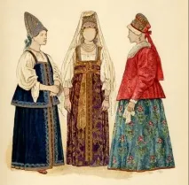 Селянський стиль, Кирилиця жінки