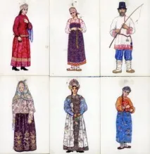 Селянський стиль, Кирилиця селянський
