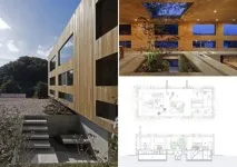 Лісове життя в унікальному японському будинку Dynamic Dual-Material Japanese Residence будинку