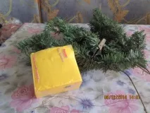 Майстер-клас «Новорічний букет» букет