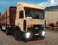 МАЗ-5432 та МАЗ-6422 для Euro Truck Simulator 2 euro
