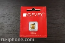 Нові адаптери Gevey робимо анлок простіше, RU-iPHONE gevey