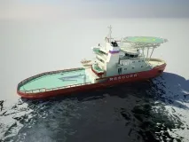 Новий тип криголамів ламатиме лід, рухаючись боком ламатиме