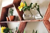 Полиці для квітів своїми руками квітів