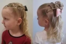 Зачіски з гумочкою для дівчаток інструкції, відео та фото гумочкою