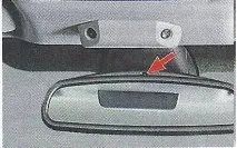 Регулювання дзеркал заднього виду Nissan Primera 2001 заднього