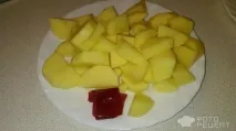Рецепт Серце індички тушковане з овочами, з перчинкою овочами
