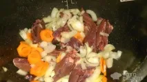 Рецепт Серце індички тушковане з овочами, з перчинкою рецепт