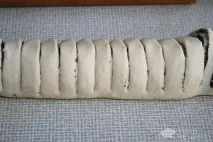 Рецепт Косичка з маком, рулет із дріжджового тіста. рулет