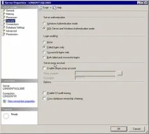 Режими автентифікації (authentification modes) у SQL Server 2005 modes