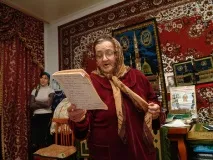Сакінат Ханапієва - найсильніша у світі бабуся найсильніша
