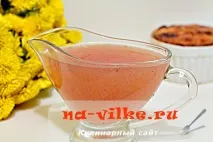 Солодкий яблучний соус із корицею – смачна класика соус