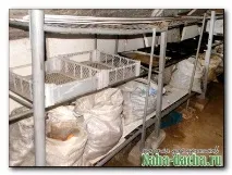 Стелаж у льох своїми руками - Дача своїми руками будуємо, саджаємо, майструємо своїми