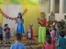 Сценарій свята у старшій групі «День народження з Клепою та Ірискою» групі