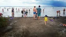 До добрих лікувальних грязь та добрий шлях! туристи скаржаться на погану дорогу до Гуселетовського шлях