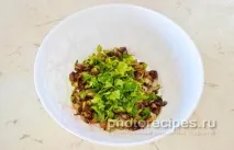 Курячий салат з ананасами. ананасами