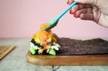 Суші роли - мозаїка - Рецепт з фото - Бенто Бокс рецепт