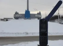 Тест мобільного супутникового телефону Inmarsat IsatPhone Pro – випробування холодом супутникового