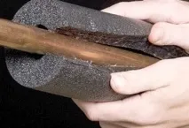 Утеплювач (теплоізоляція) для труб зі спіненого поліетилену поліетилену