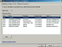 Удосконалені ACL у Windows Vista та Windows Server 2008, Windows IT Pro удосконалені