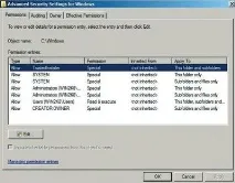 Удосконалені ACL у Windows Vista та Windows Server 2008, Windows IT Pro удосконалені
